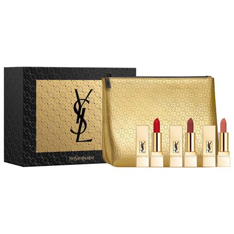 yves saint laurent mini lipstick wardrobe set|yves saint laurent lipstick sale.